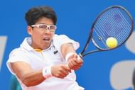 Hyeon Chung at the 2018 BMW Open
